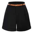 Pleated Shorts