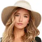 FURTALK-Womens-Travel-Foldable-Summer Hat
