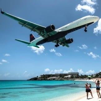 Is there an airport on the island?