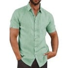 Linen button-up shirt