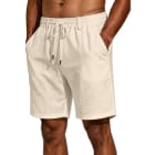 LINENNMAIN-Shorts-Lightweight-Breathable-Vacation Shorts