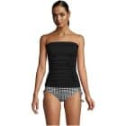 Lands’ End Women’s Strapless One Piece Swimsuit