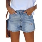 Jean Shorts with Pockets