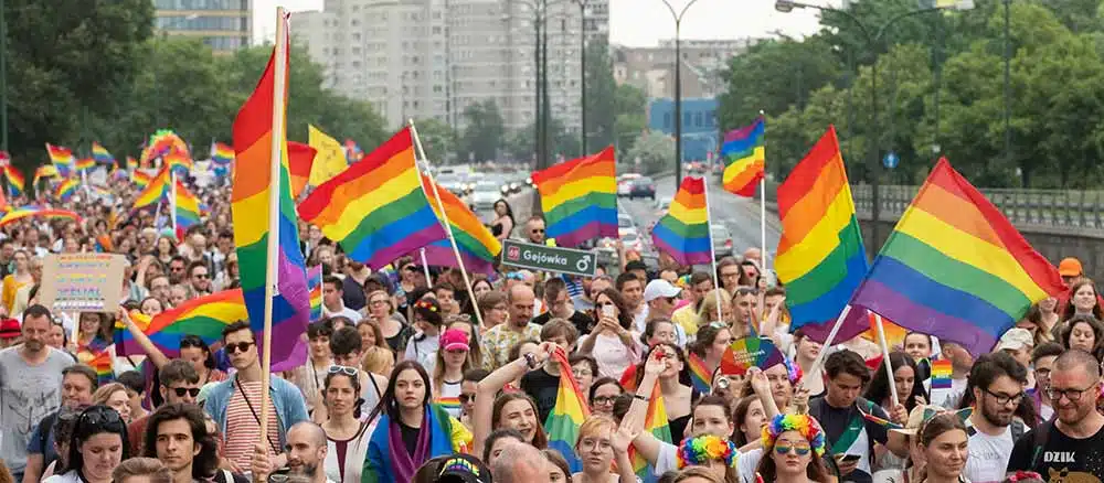lgbtq pride march