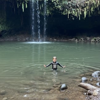 Twin Falls Waterfall