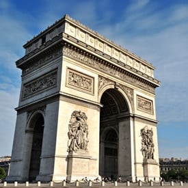 Wander the Champs-Élysées and Arc de Triomphe