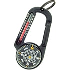 Compass and Thermometer Carabiner