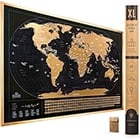 Scratch-Off World Map 