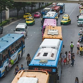 How bad is the pollution in Bangkok?