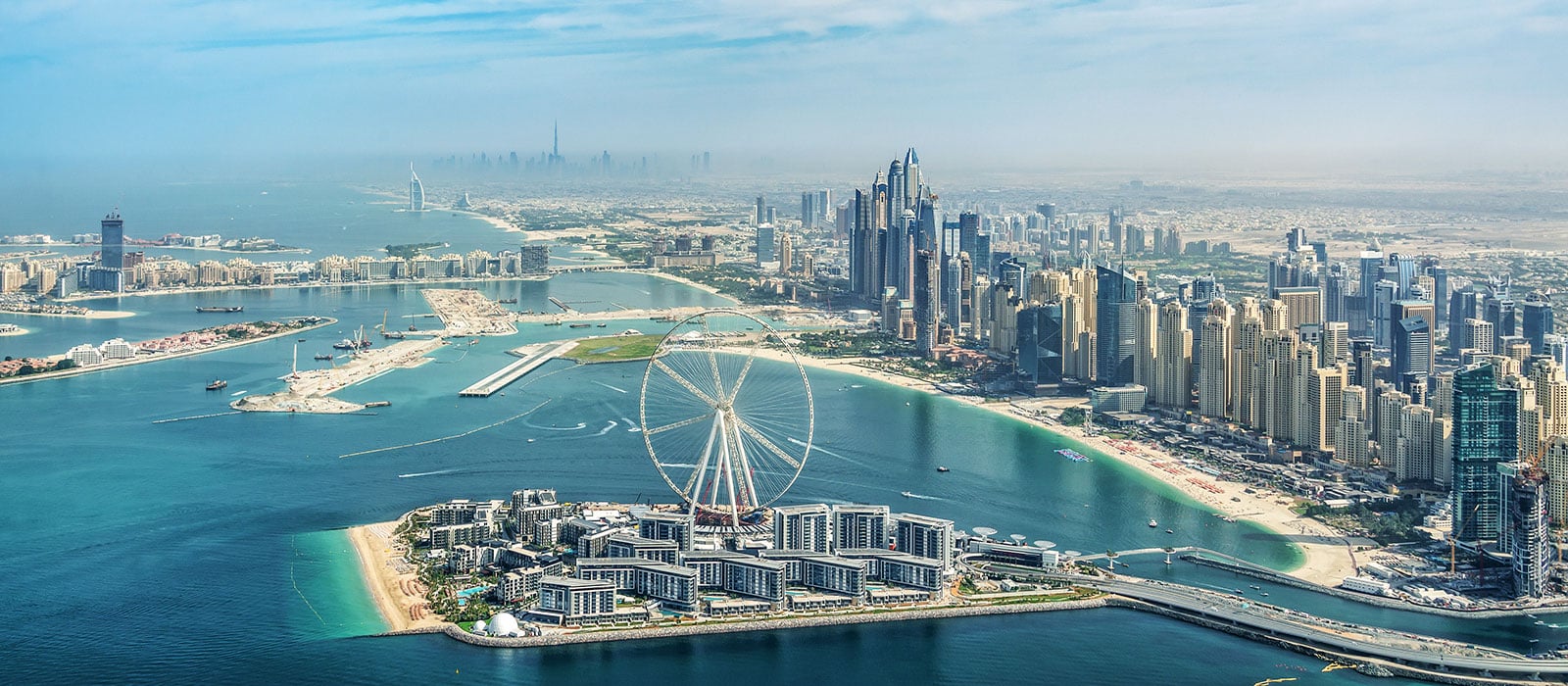 skyline of Dubai