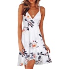 ULTRANICE-Womens-Adjustable-Spaghetti-Floral Womens Summer Dresses Floral