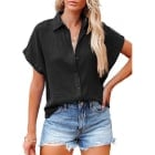 Short Sleeve Blouse Tops