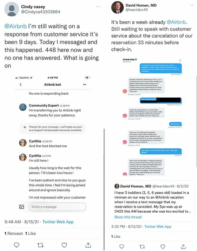 Asynchronyous and Confusing Customer Service