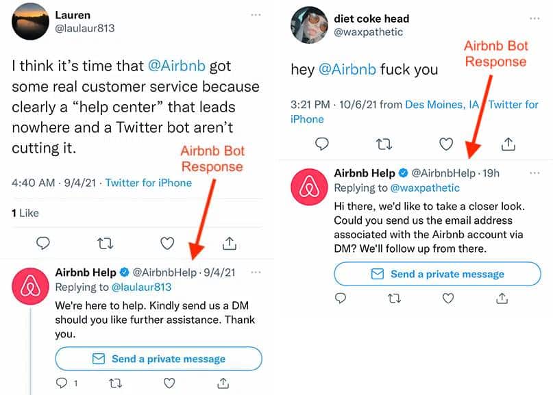 Overreliance on bots and AI