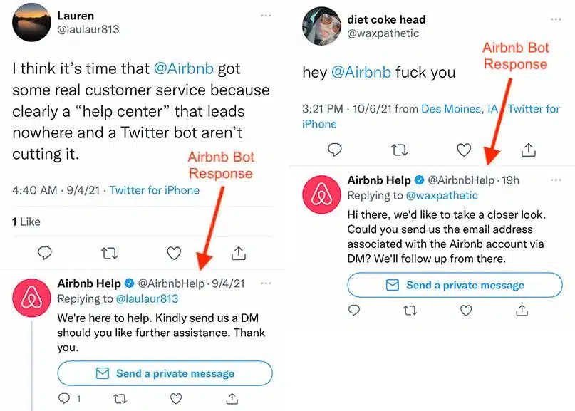 Overreliance on bots and AI