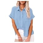 Womens Casual Cotton Shirt